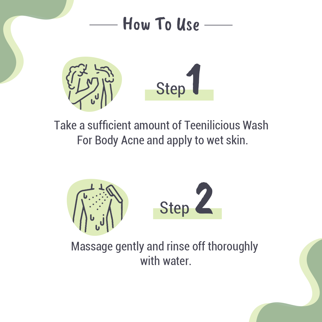 How To Use Body Acne Wash